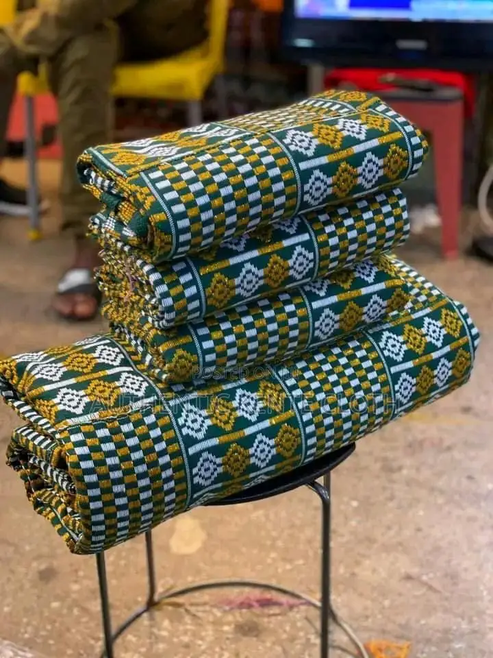 Emerald Green Bonwire Kente Latex 2026 Designs