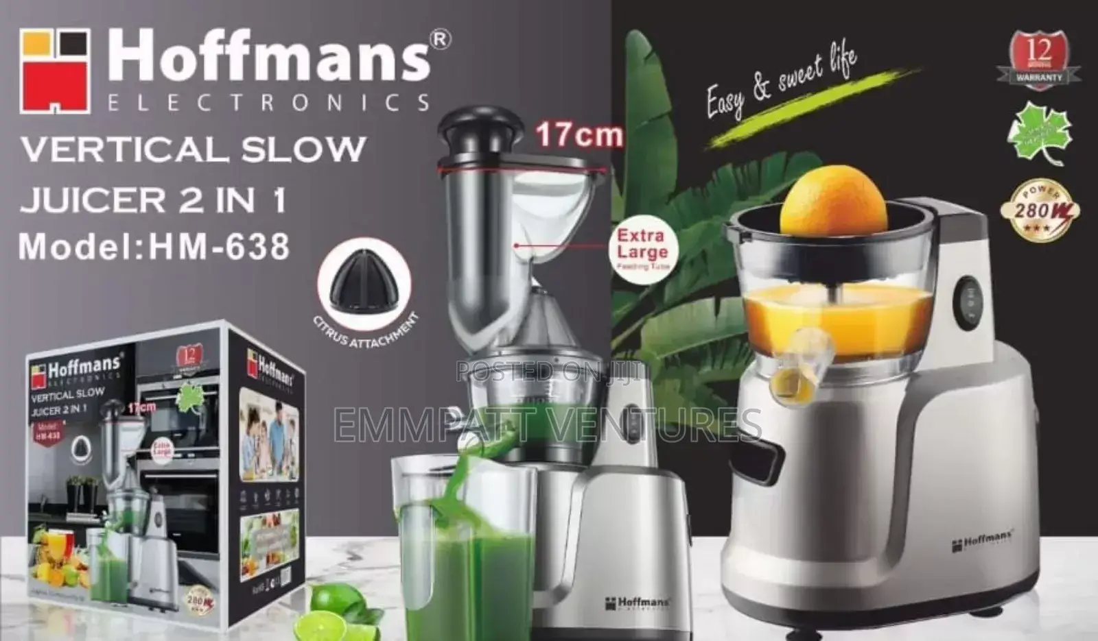 Hoffman's Vertical Slow Juicer