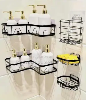 5pcs Bathroom Corner Shelf