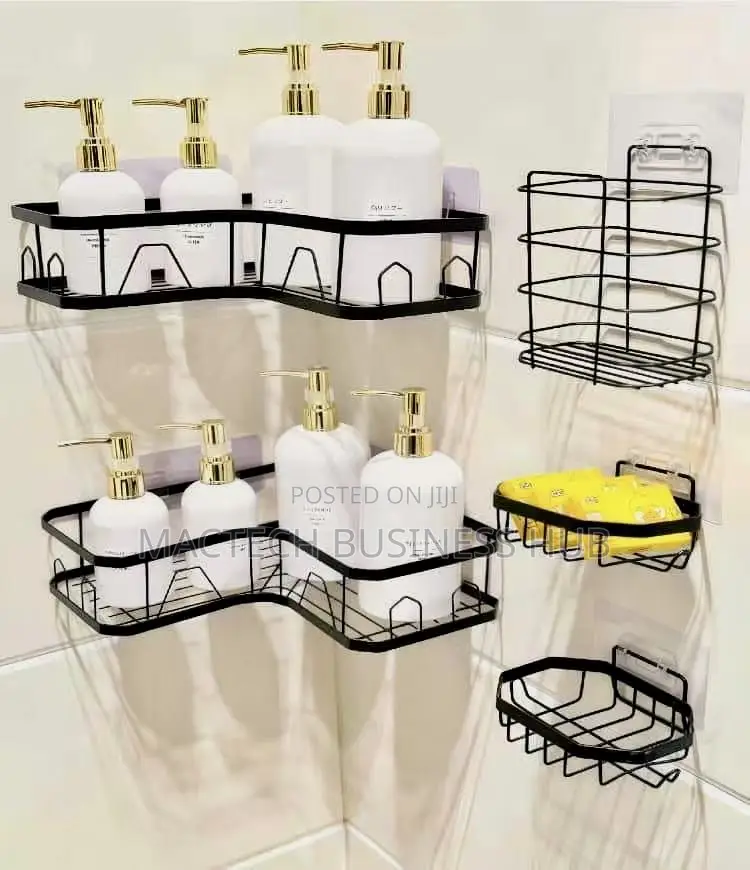 5pcs Bathroom Corner Shelf