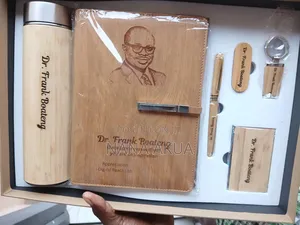 6 in 1 Bamboo Gift Set With Branding