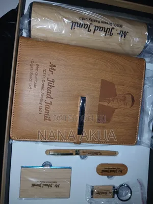 6 in 1 Bamboo Gift Set With Branding