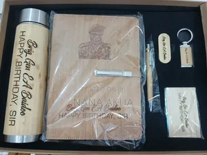 6 in 1 Bamboo Gift Set With Branding