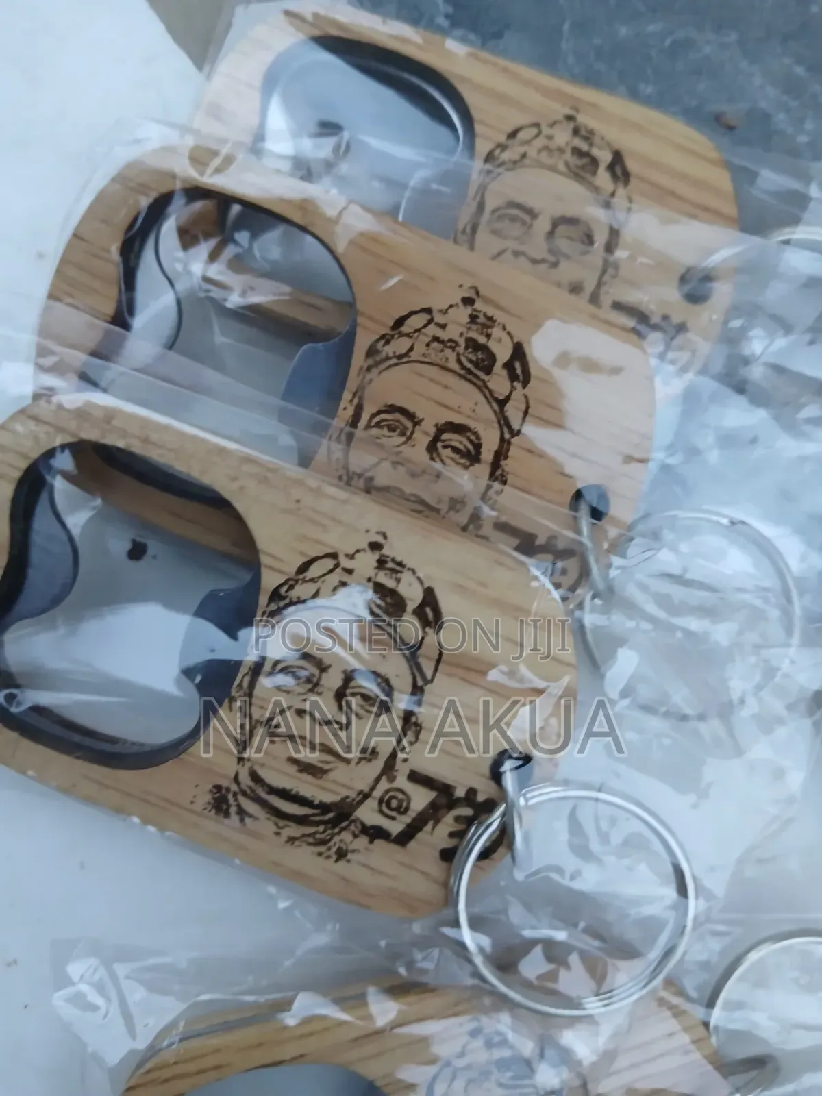 Key Opener Wooden and Printing as Souvenir