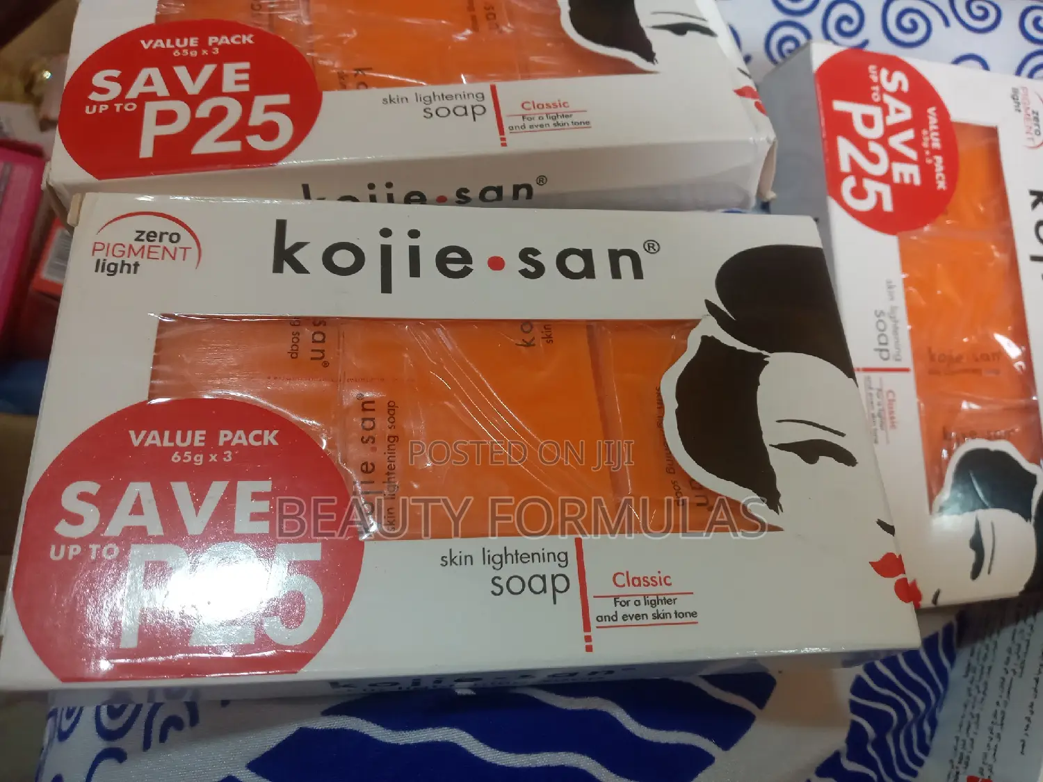 Origional Kojie San 3 in 1 Value Pack Soap