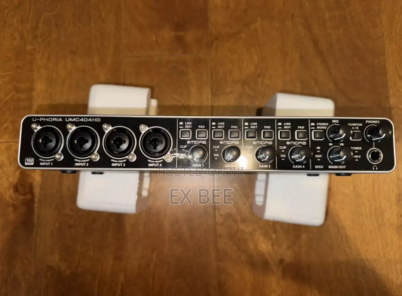 Behringer Uphoria Umc404hd 4input Audio Interface