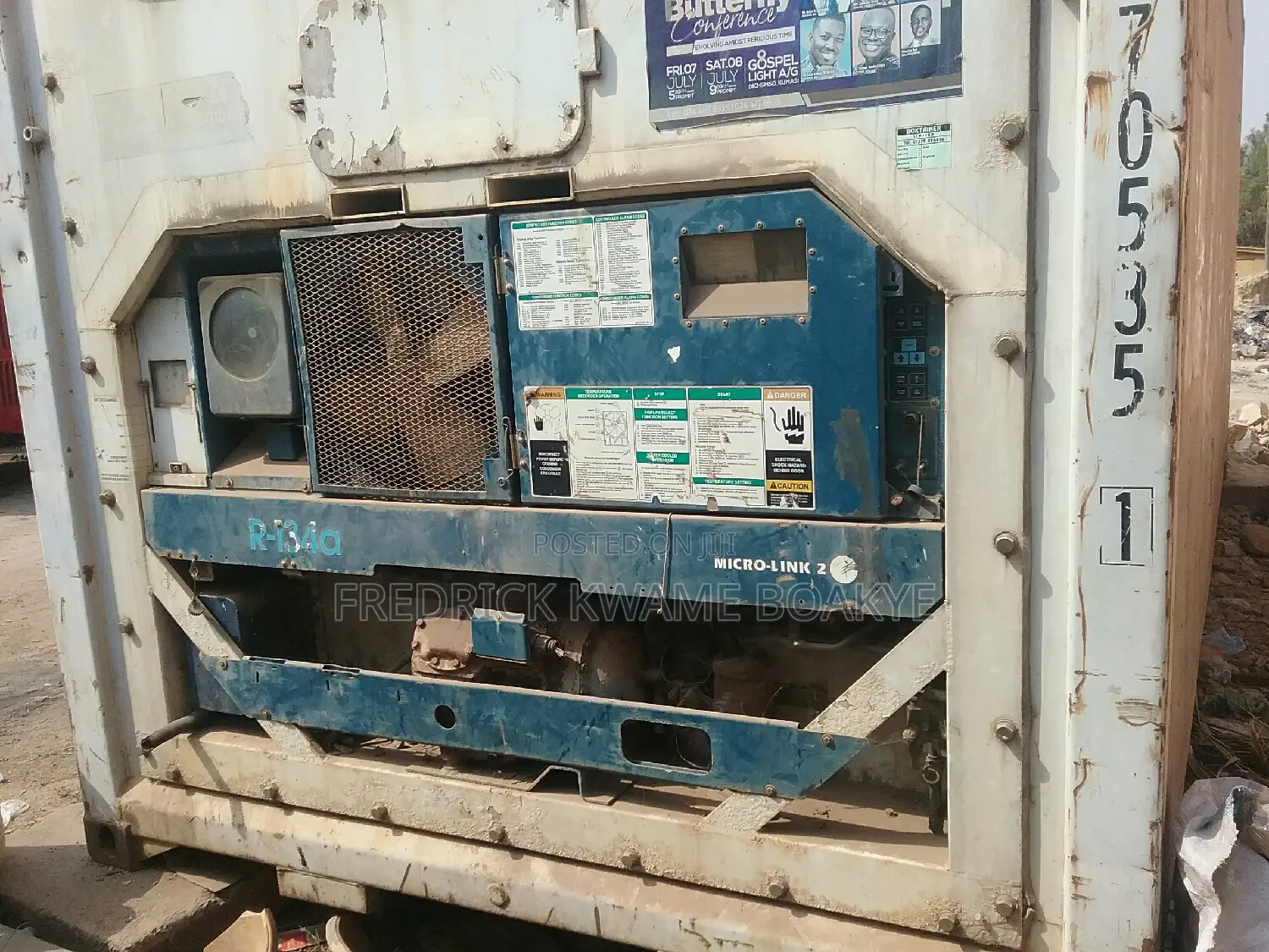 20ft Freezer Container for Sale