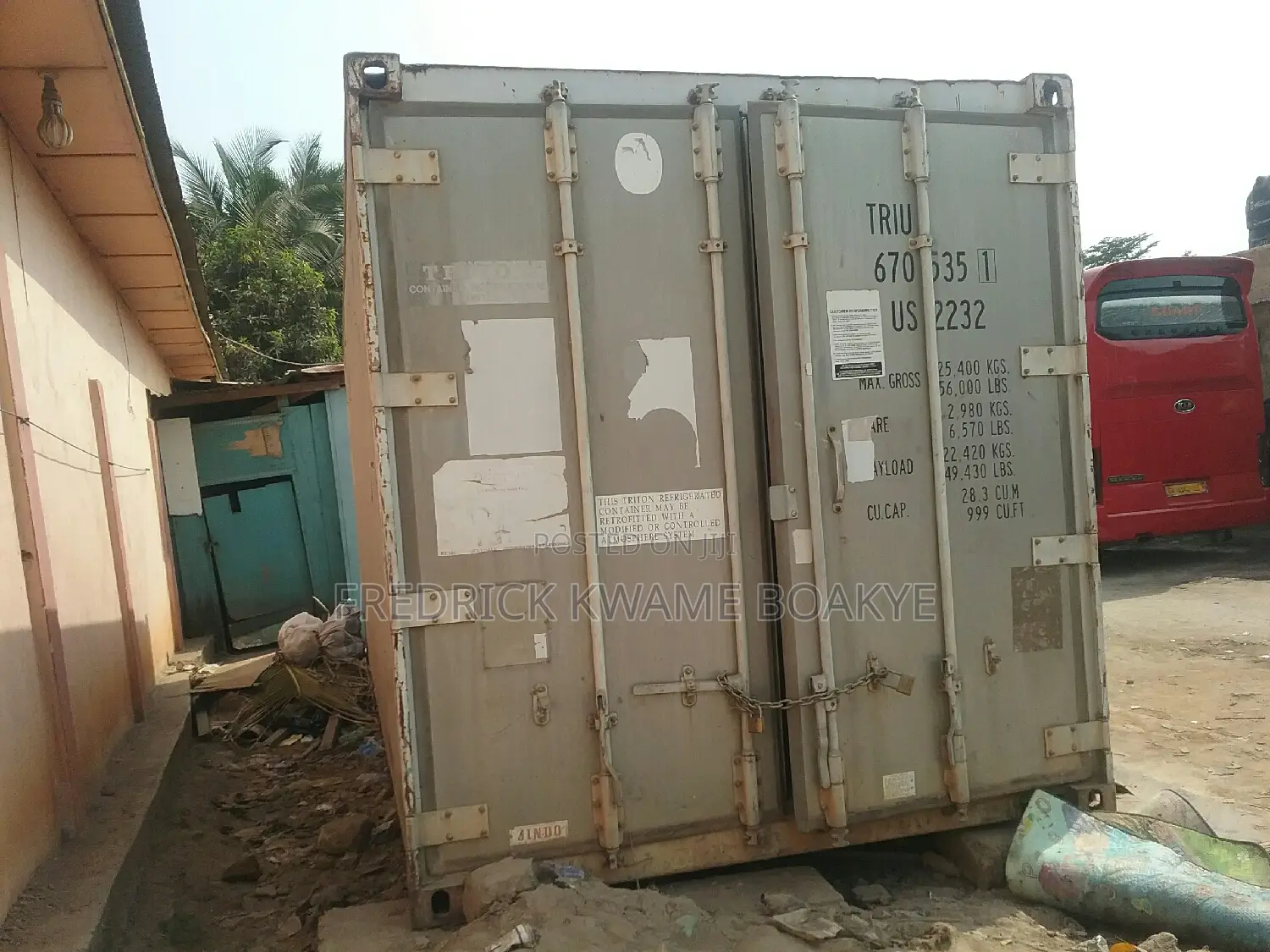 20ft Freezer Container for Sale