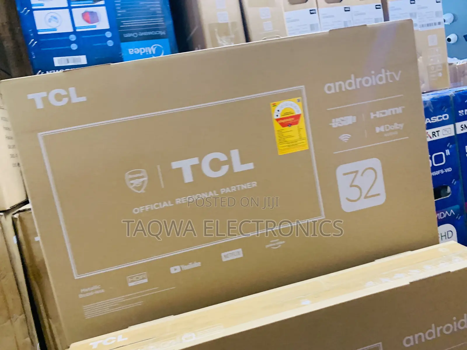 Enhanced TCL 32-Android Tv