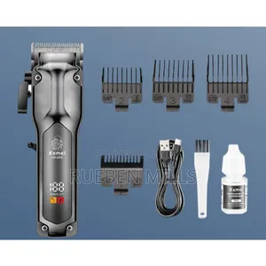 Low Noise Kemei KM-2629 Cordless Salon Barbering Machine
