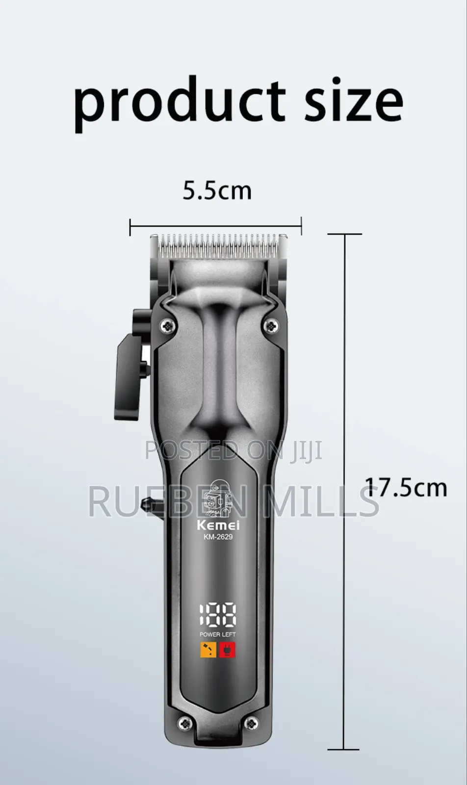New Design Strong Power Kemei Barbering Machine Hair Clipper