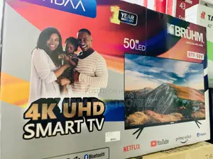 Frameless 50 Inches Bruhm Android Tv