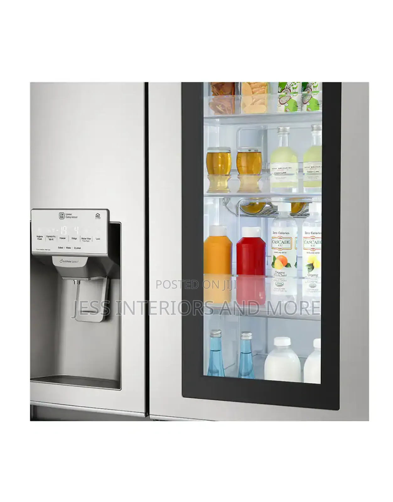 Lg 668l Refrigerator, Instaview Door-in-door White