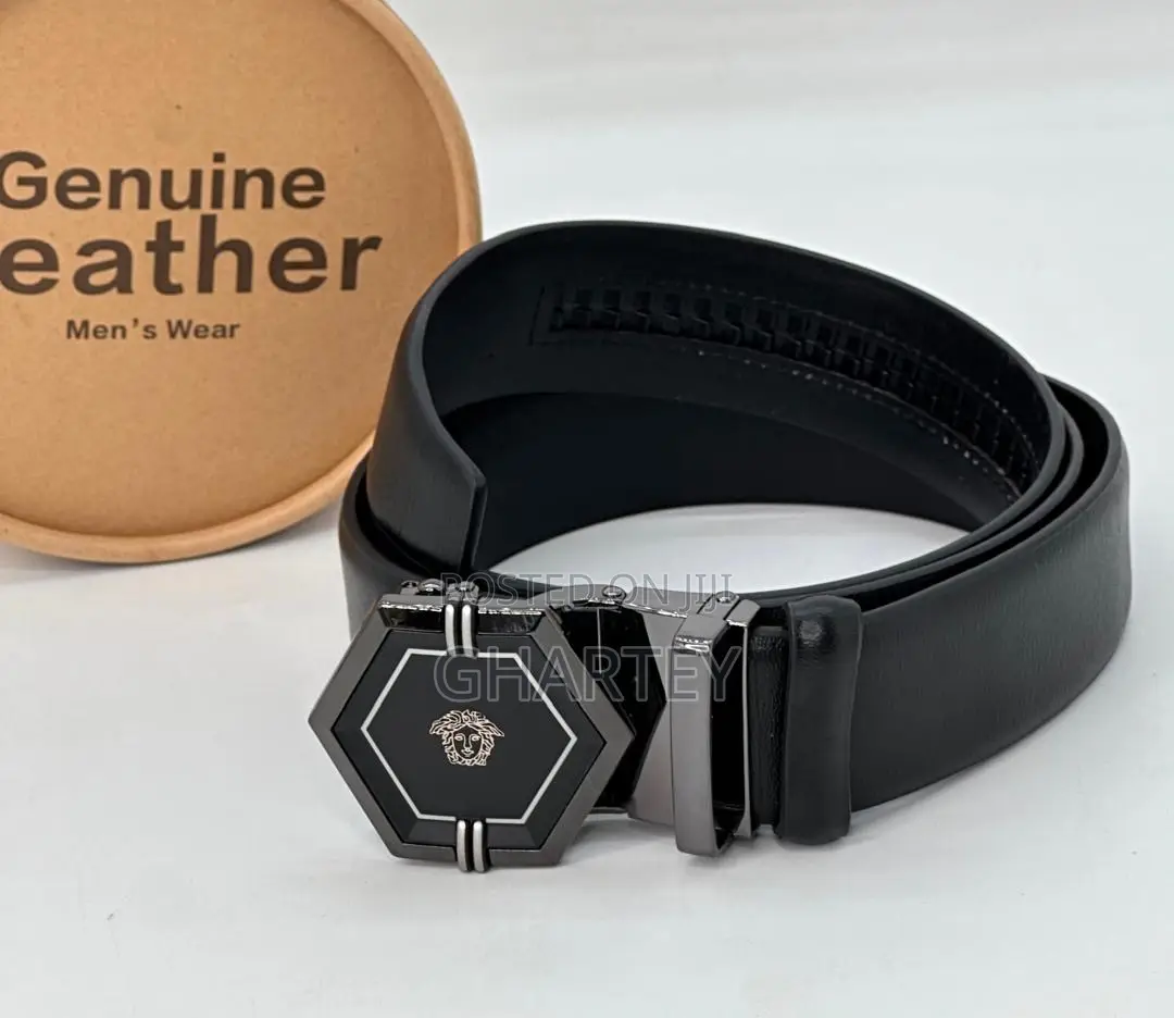 Versace Quality Leather Stylish Buckle Men’S Belt