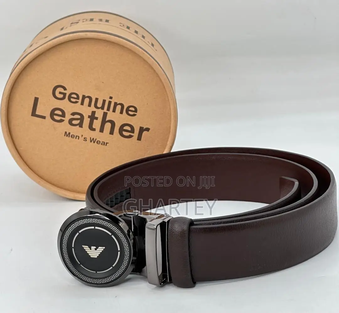 Giorgio Armani Leather Fashion Men’S Belt