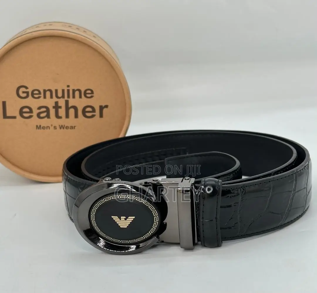 Giorgio Armani Leather Fashion Men’S Belt