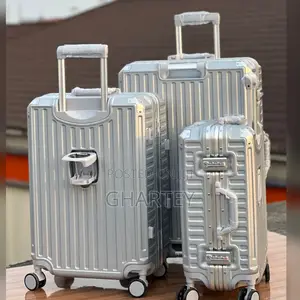 Plastic 4 Wheel Travel Trolley Bags