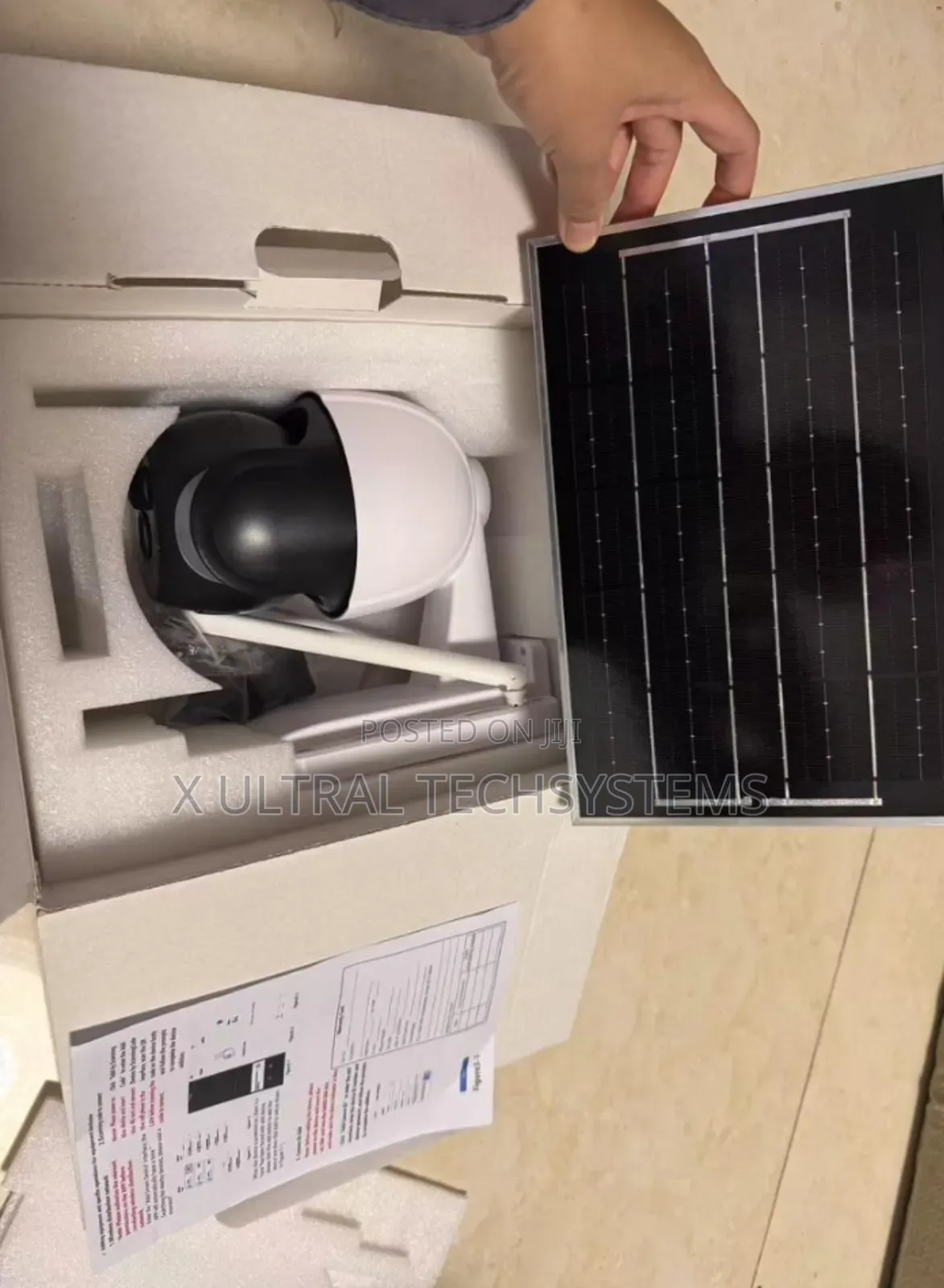 4g Ai Smart Solar Camera ( All Sim Card )