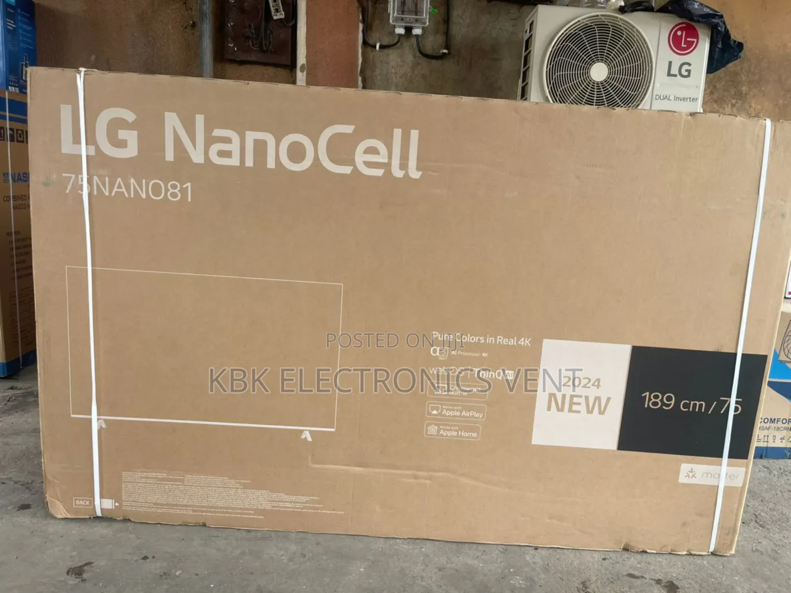 Lg 75" (Nano80) Cell Smart - 2024