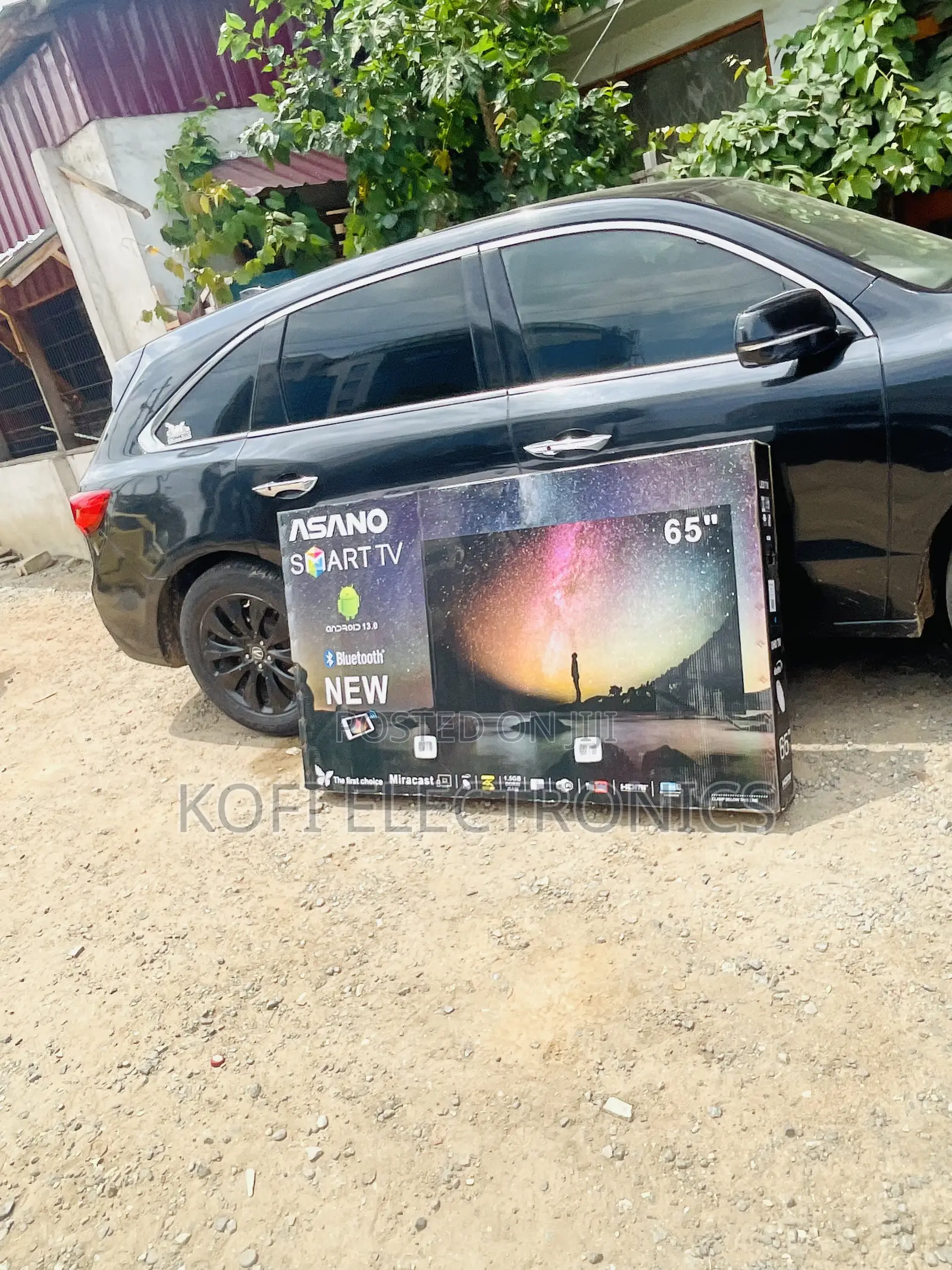 Original Asano 65′′ UHD 4K Miracast Smart Satellite TV