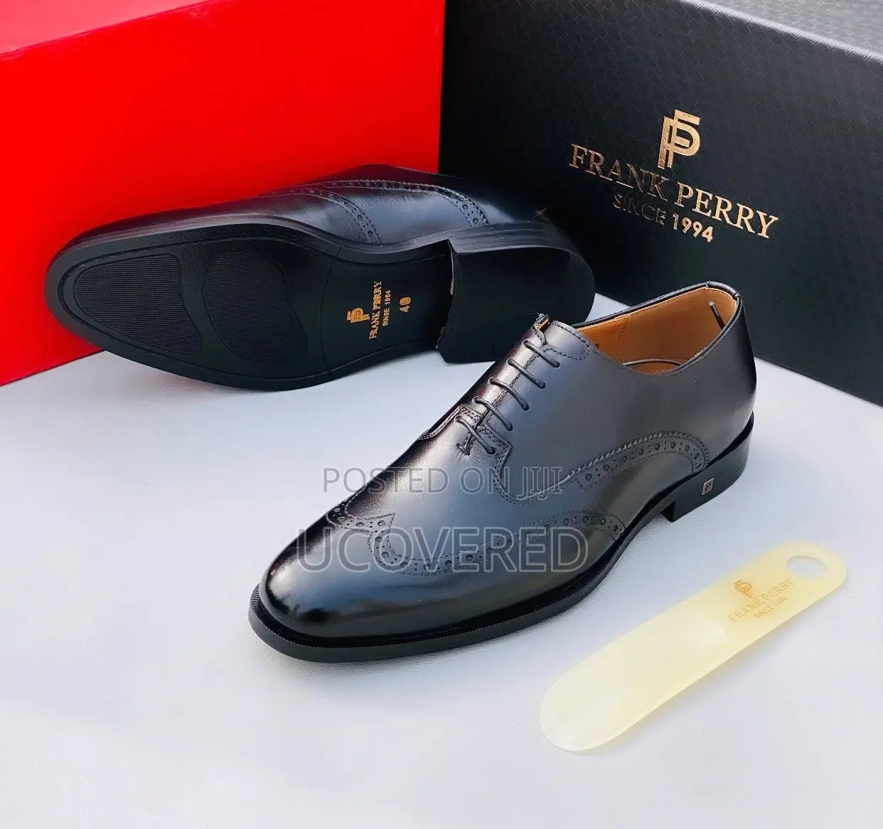 Frank Perry Executive Leather Shoe Size 42 Only