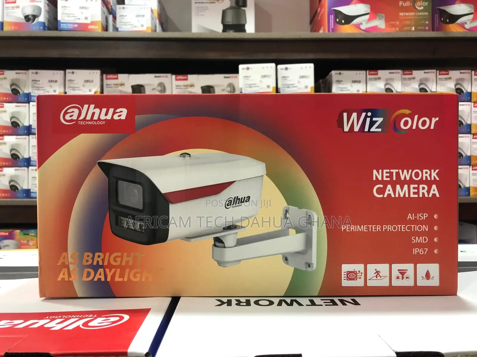 4mp Wizcolor Fixed-Focal Bullet Wizsense Network Camera