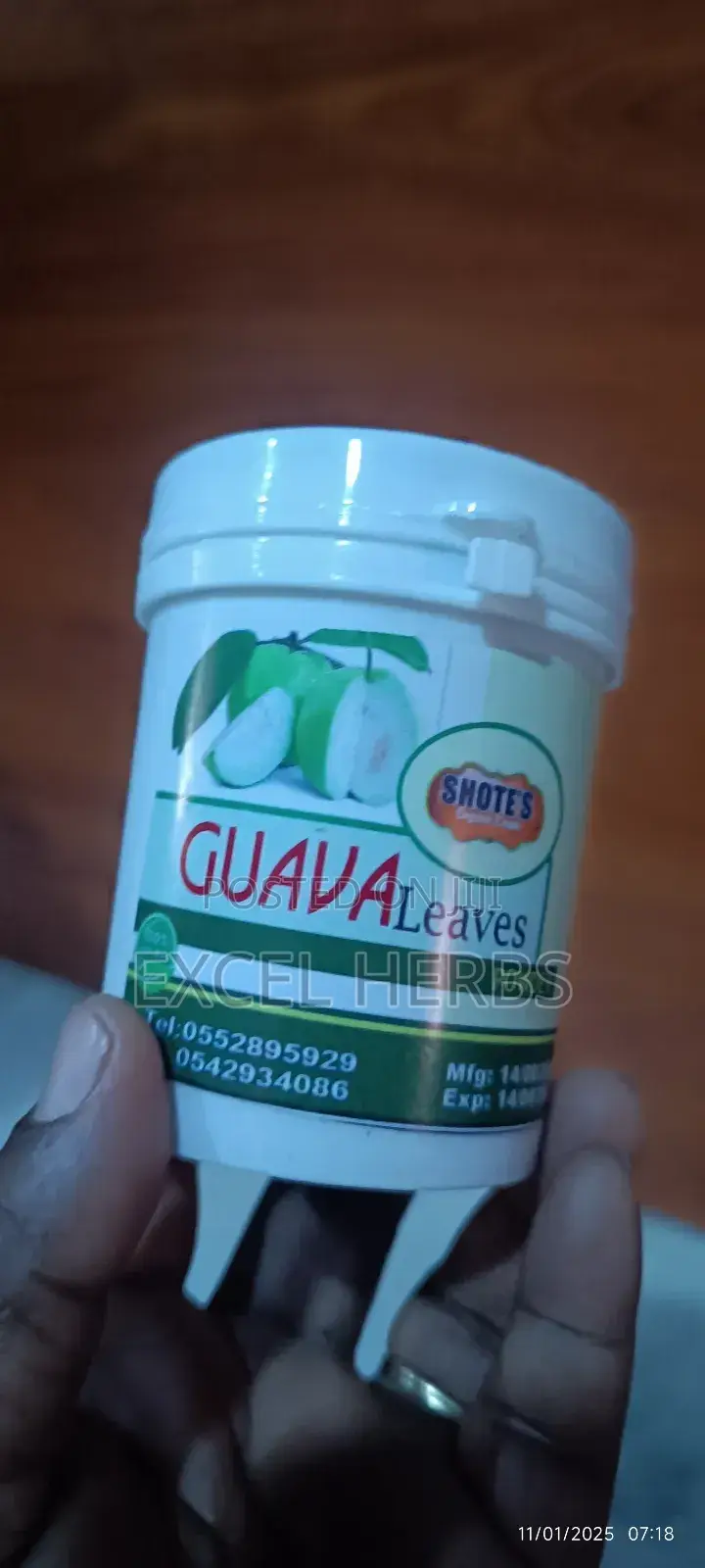 Organic Guava Leaves Powder