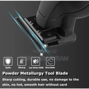 Rechargeable Metallic Hair Clippers