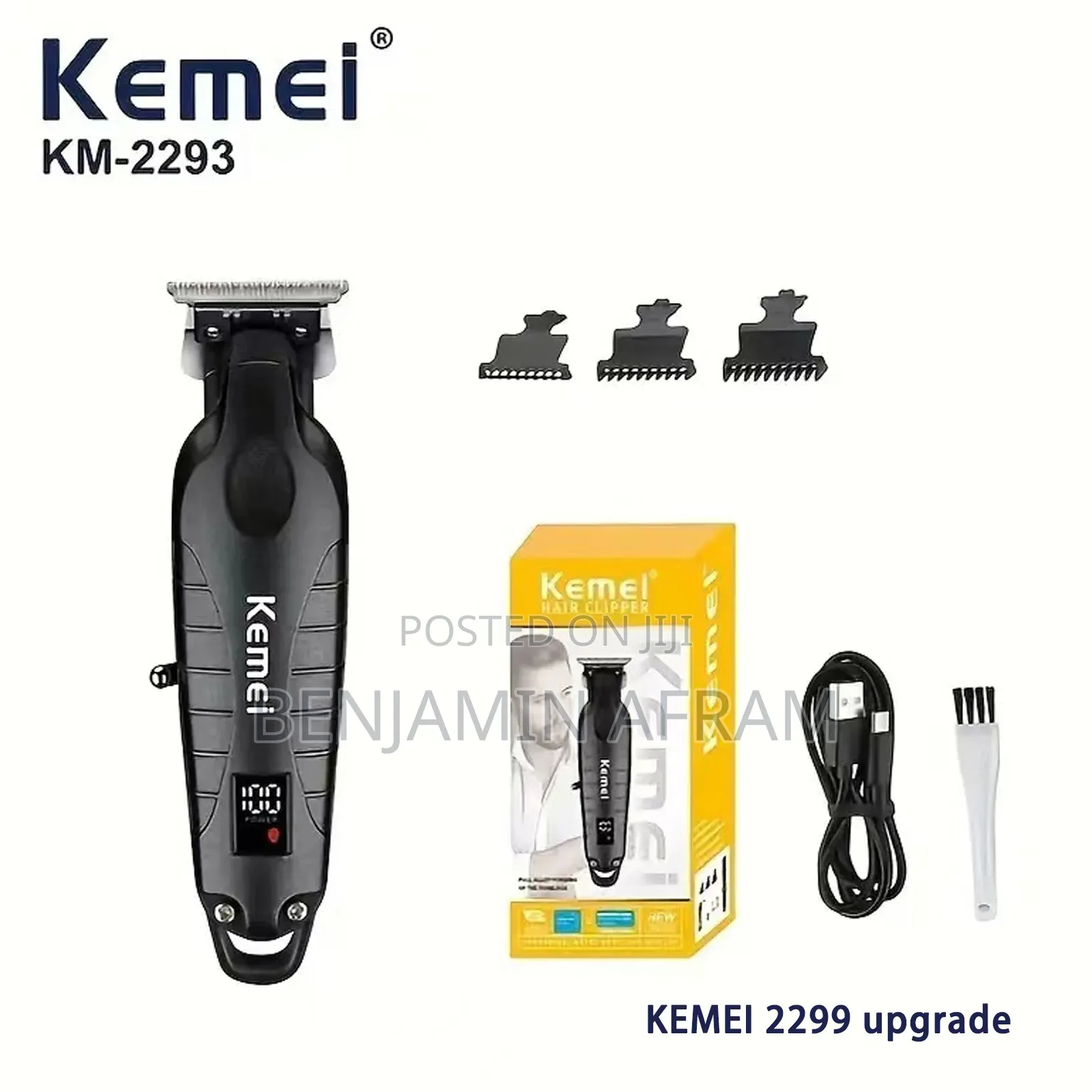 Kemei Wireless Rechargeable Detailers/ Hair Clippers KM-2293