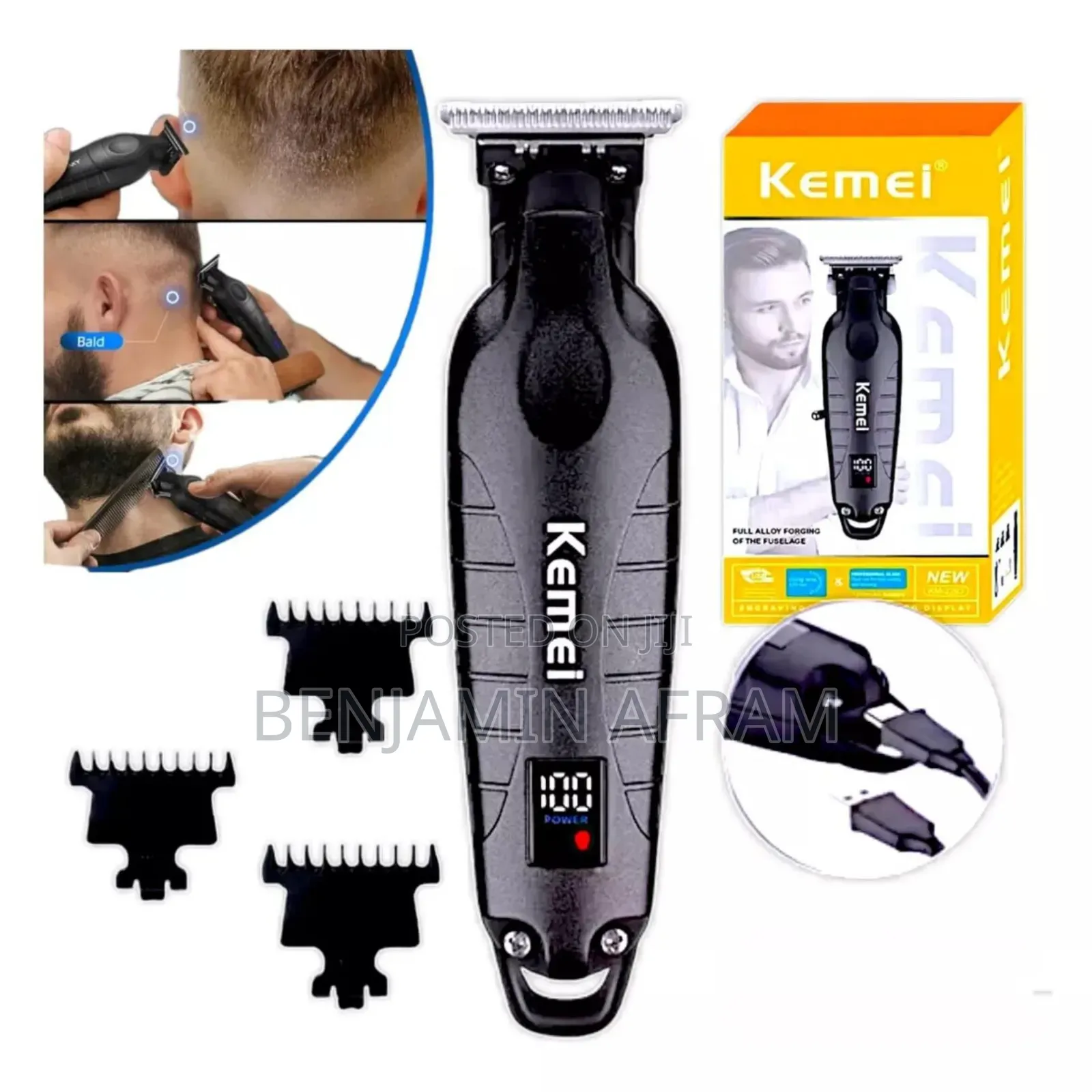 Digital Hair Trimmer/ Detailers KM 2293