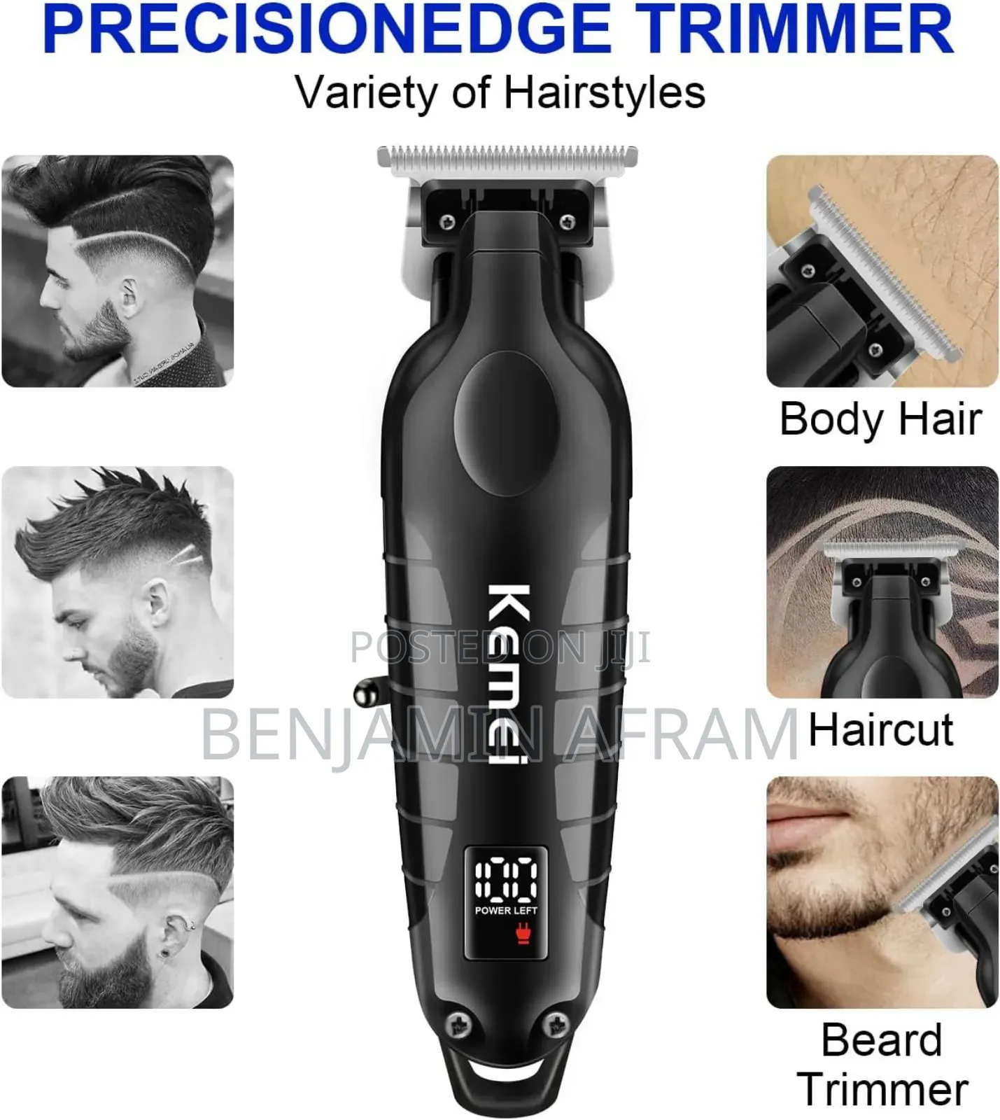 Digital Hair Trimmer/ Detailers KM 2293