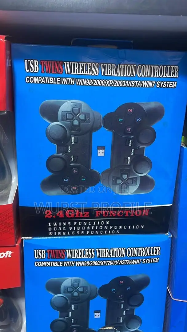 USB Wireless Double Controller