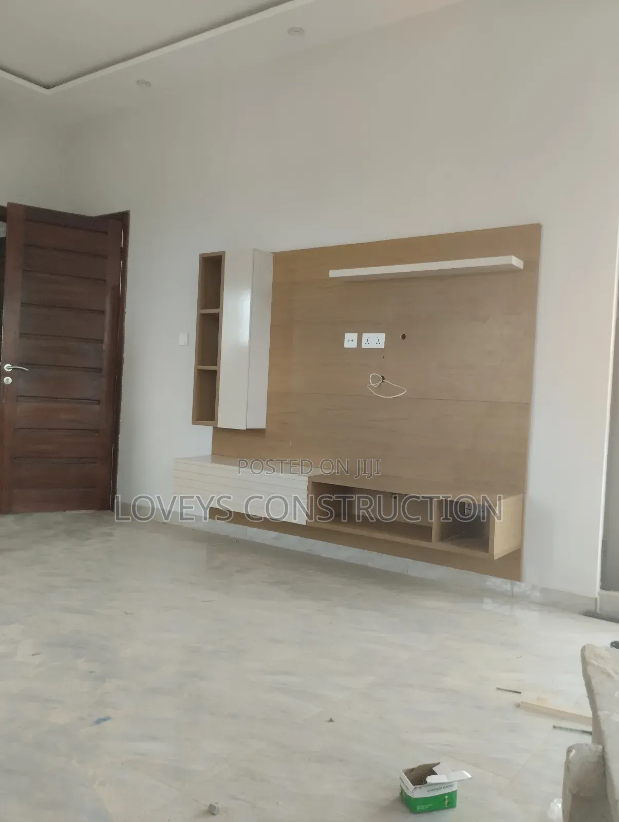TV Area and Cladding