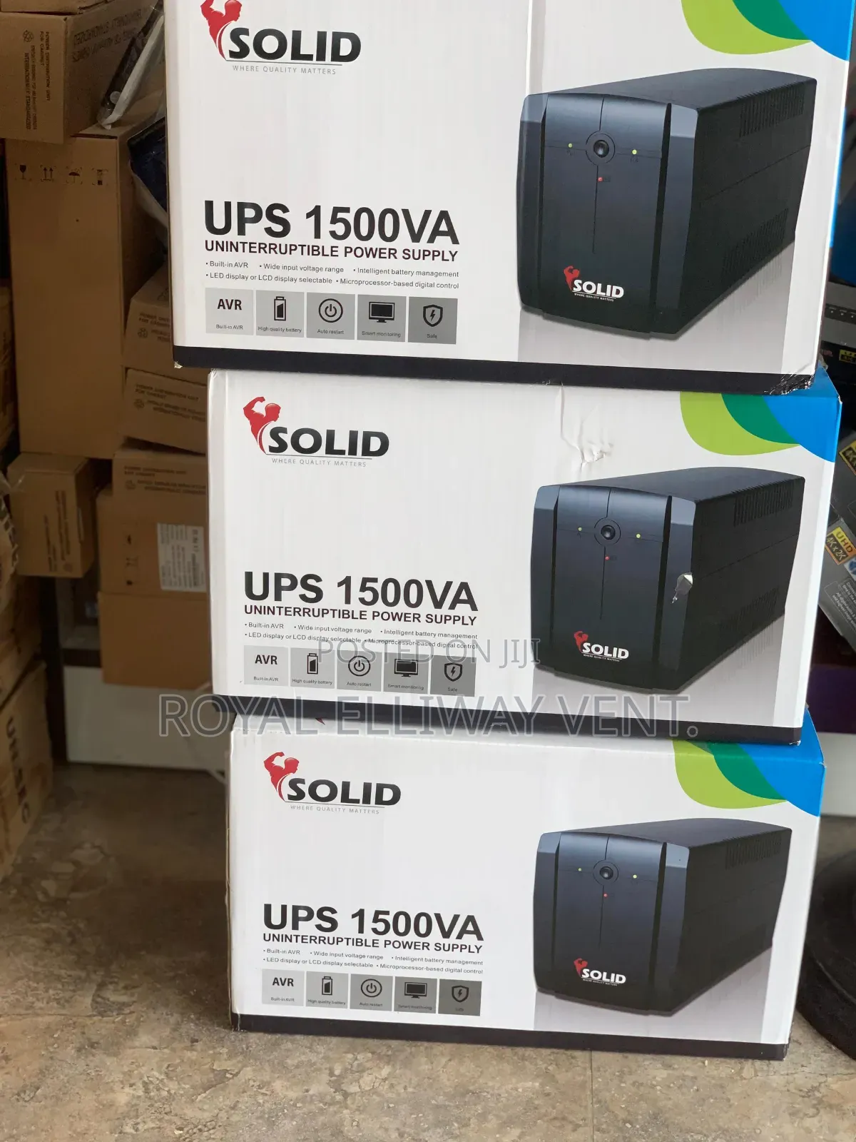Solid UPS 1500va