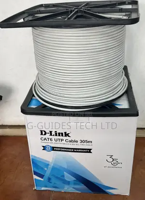 D-Link Cat6 Utp Cable 305m, D-Link Cat6 Utp Cable 305m 24awg