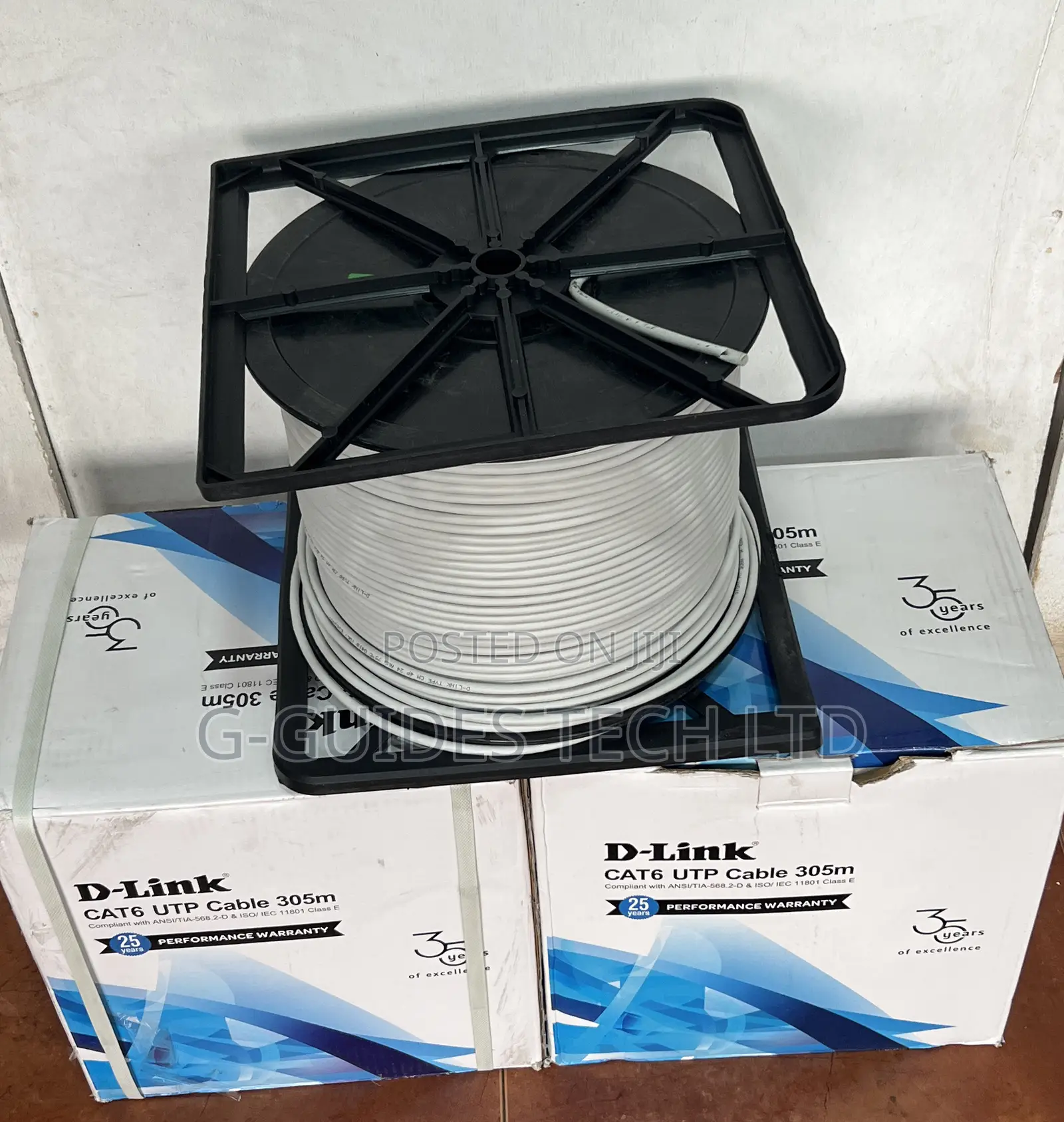 D-Link Cat6 Utp Cable 305m, D-Link Cat6 Utp Cable 305m 24awg