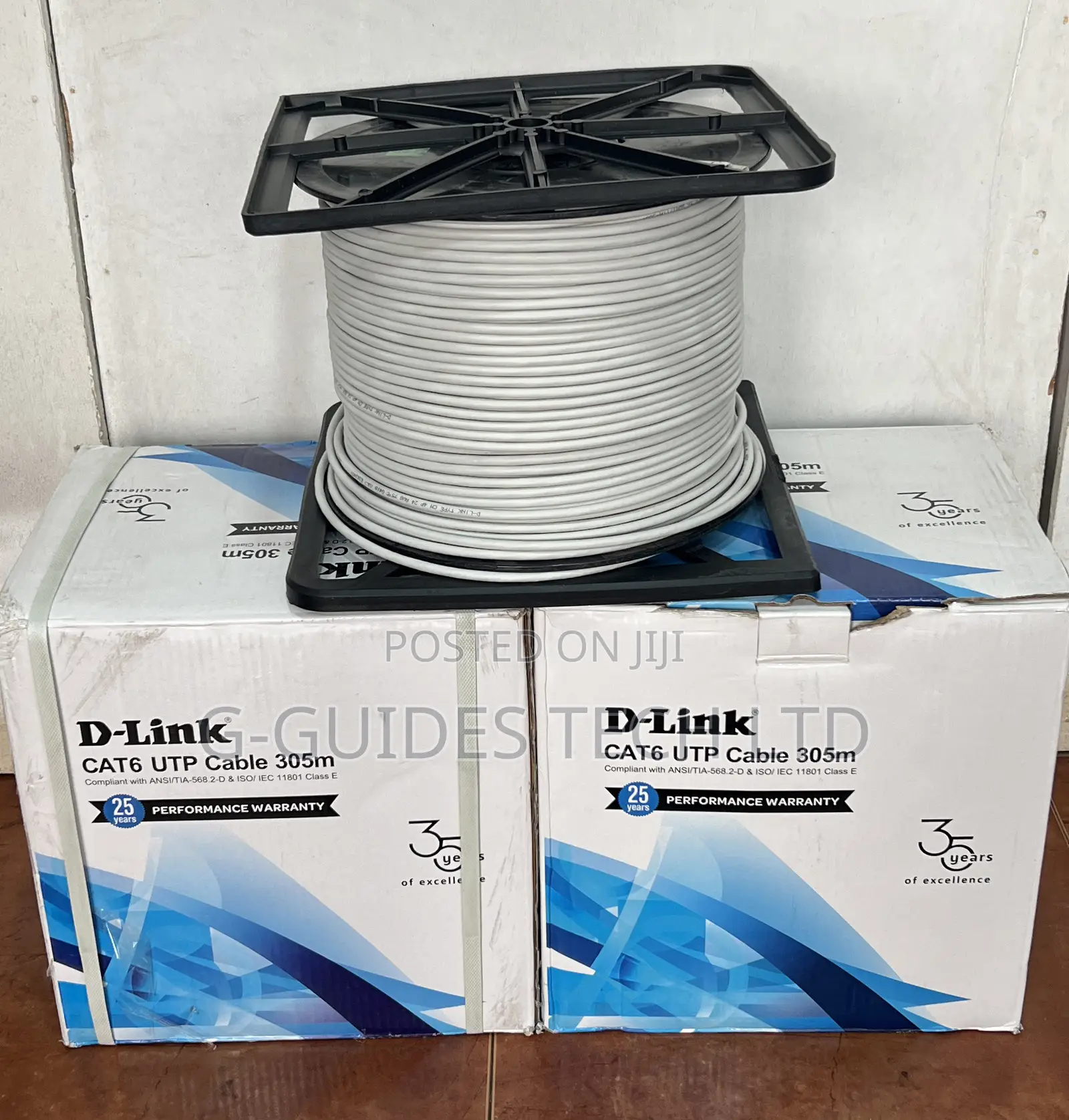 D-Link Cat6 Utp Cable 305m, D-Link Cat6 Utp Cable 305m 24awg