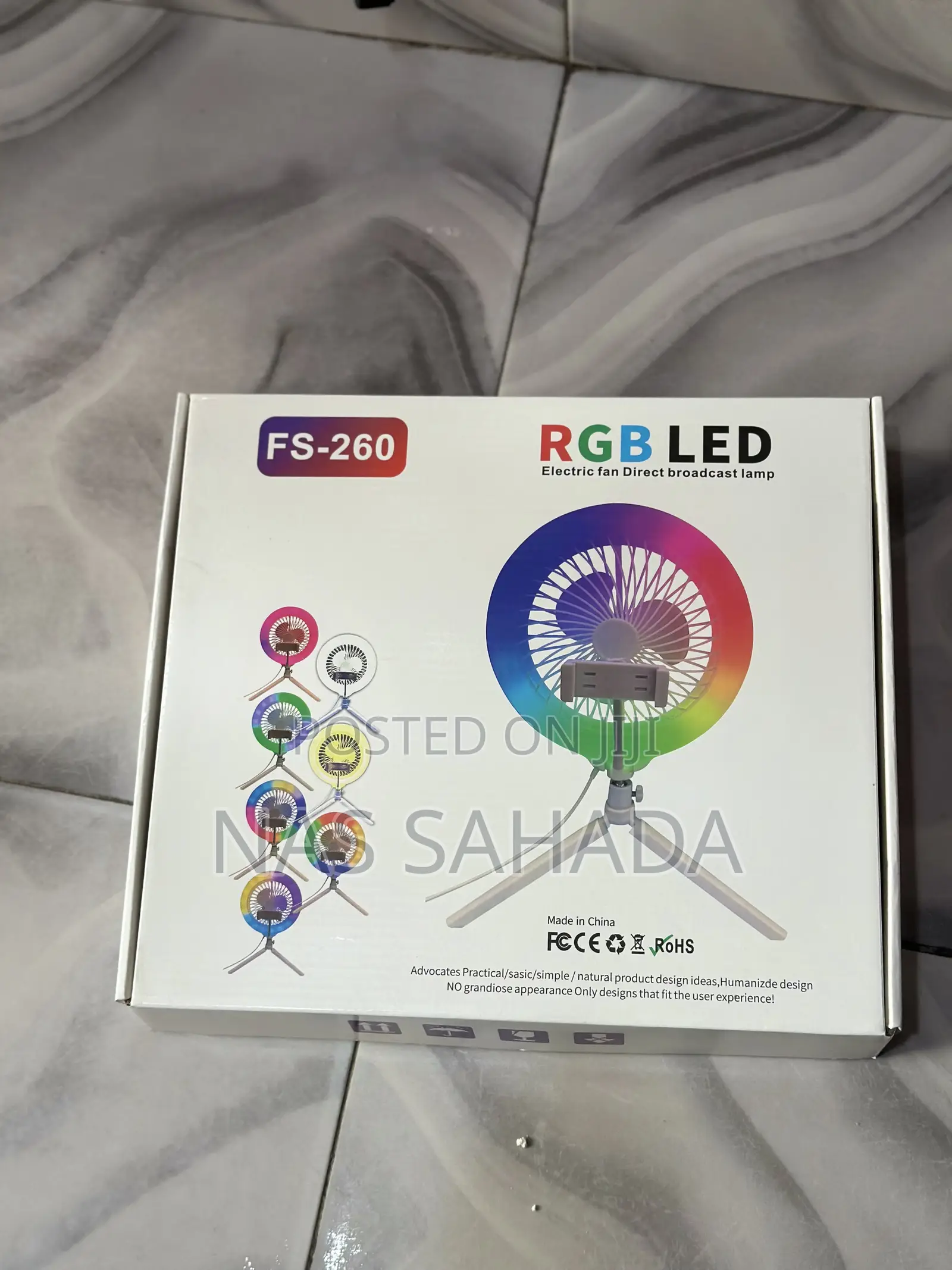 RGB Fan Right Light