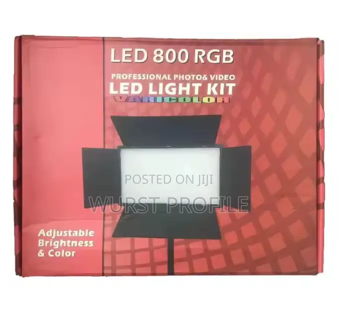 Pro 800 RGB LED Panel Light Photography
