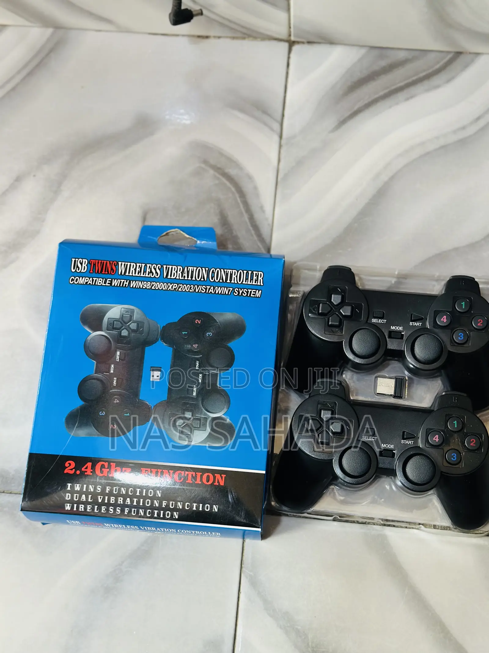 USB Twin Wireless Game Controller