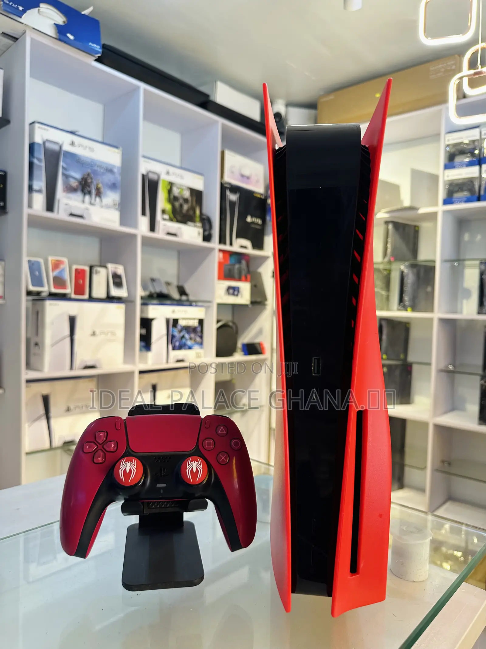 Limited Orange Ps5 Standard With 8 Games
