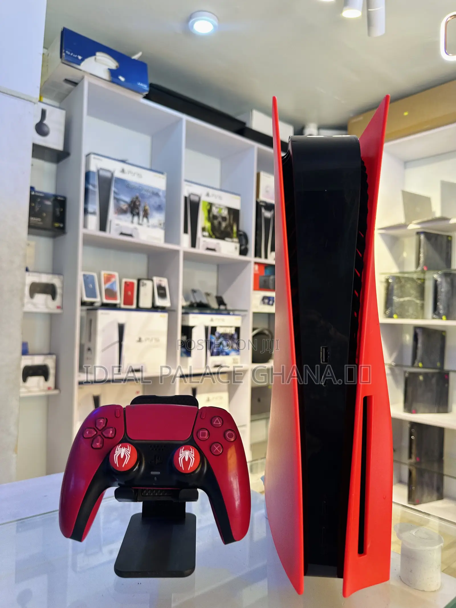 Limited Orange Ps5 Standard With 8 Games
