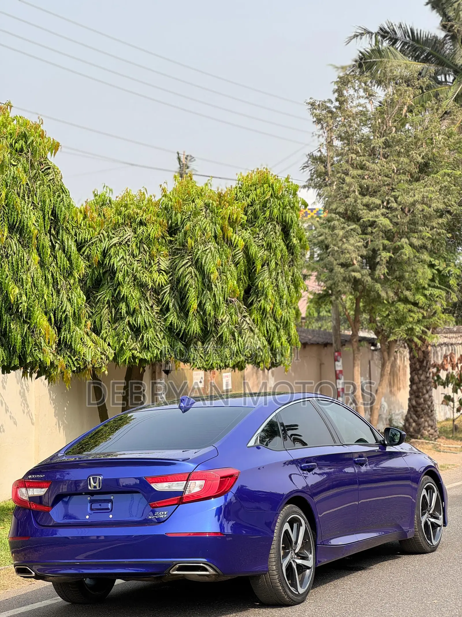 Honda Accord Sport 2.0T 2018 Blue
