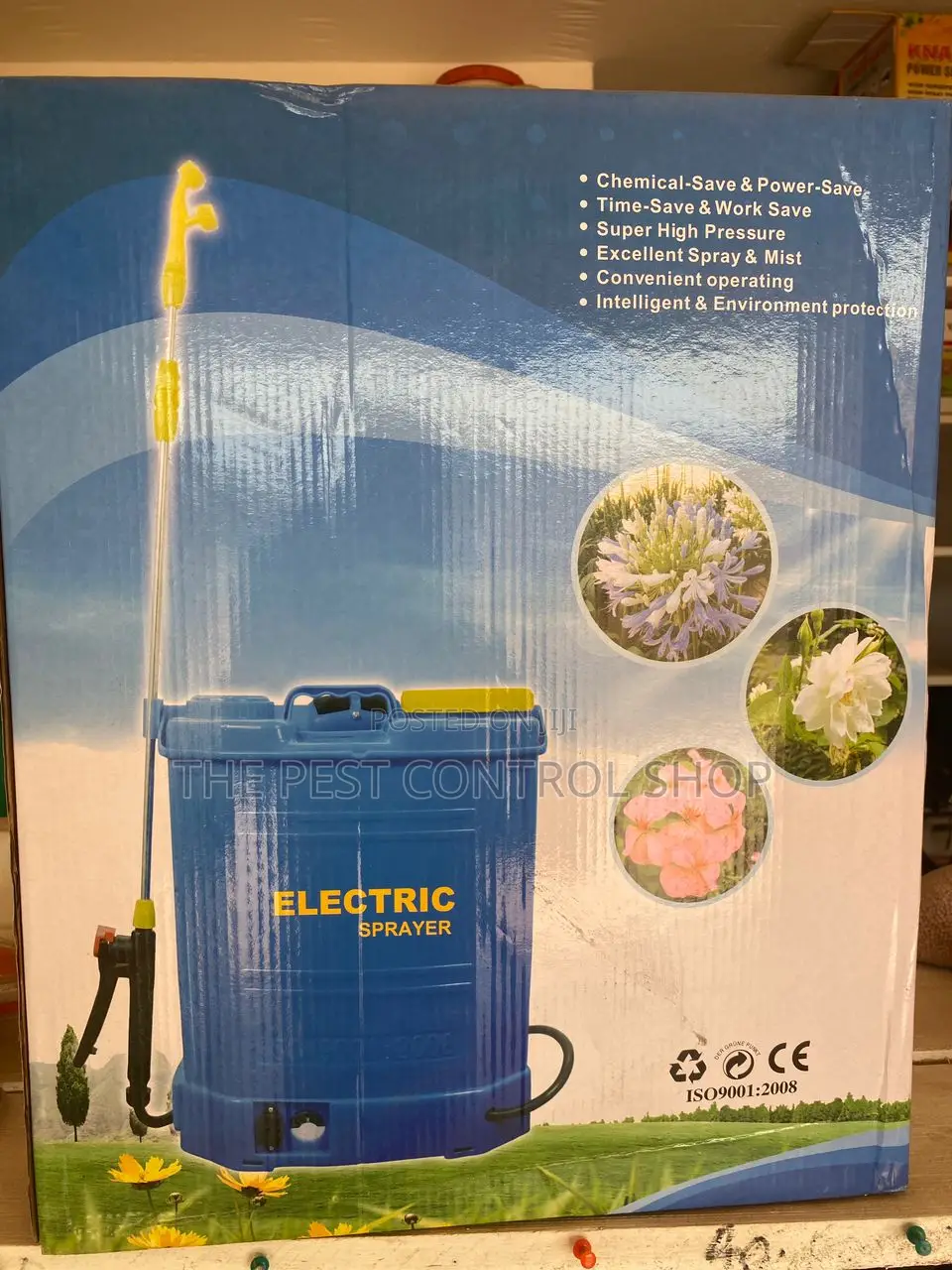 Electric Rechargable Knapsack Sprayer 16 Liters