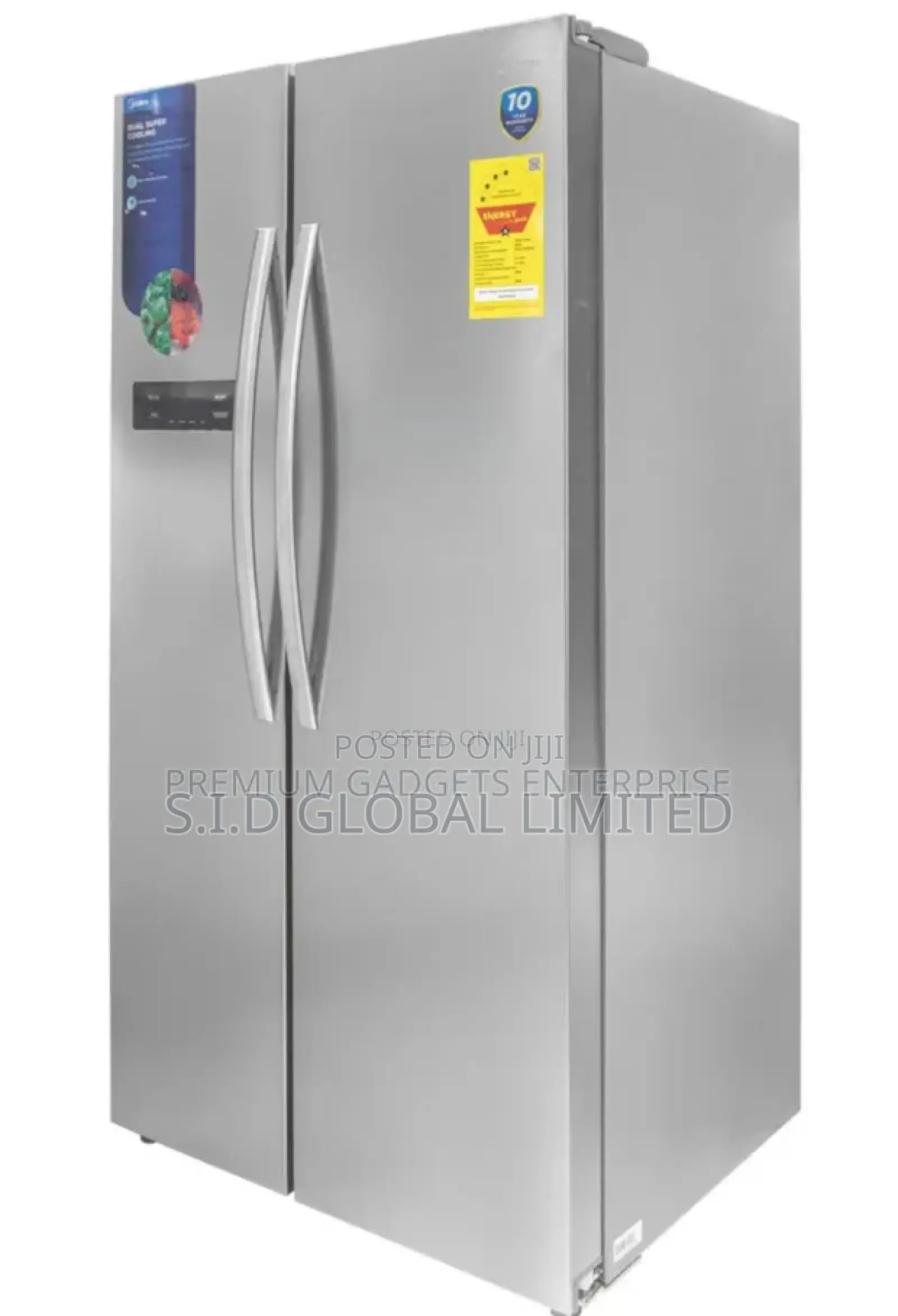 Stay Fabulous With MIDEA-548-LTR-SIDE-BY-SIDE