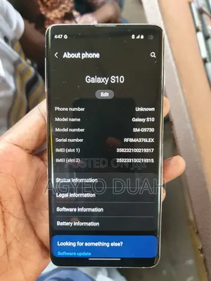 Samsung Galaxy S10 128 GB Black