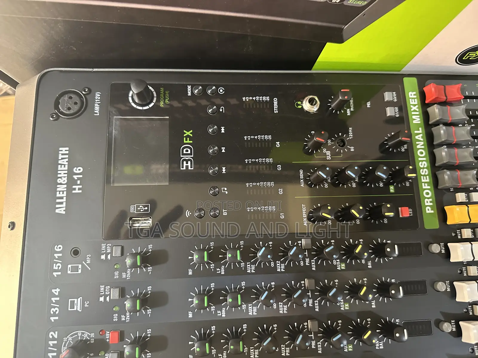 Allen And Heath 16 Channel Mixer With Multi-track Usb
