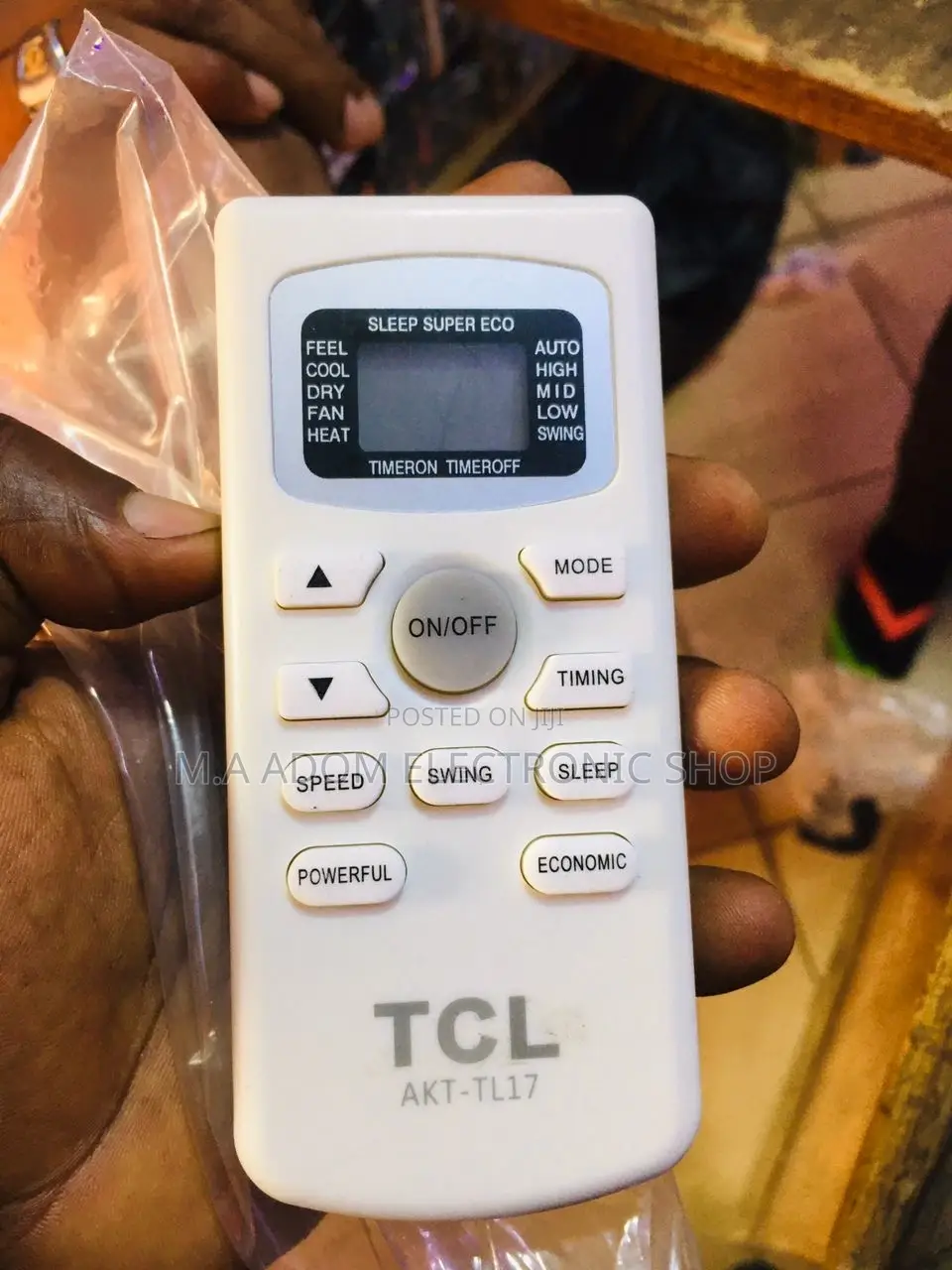 TCL Air Conditioner Remote: Stay Cool, Stay in Control