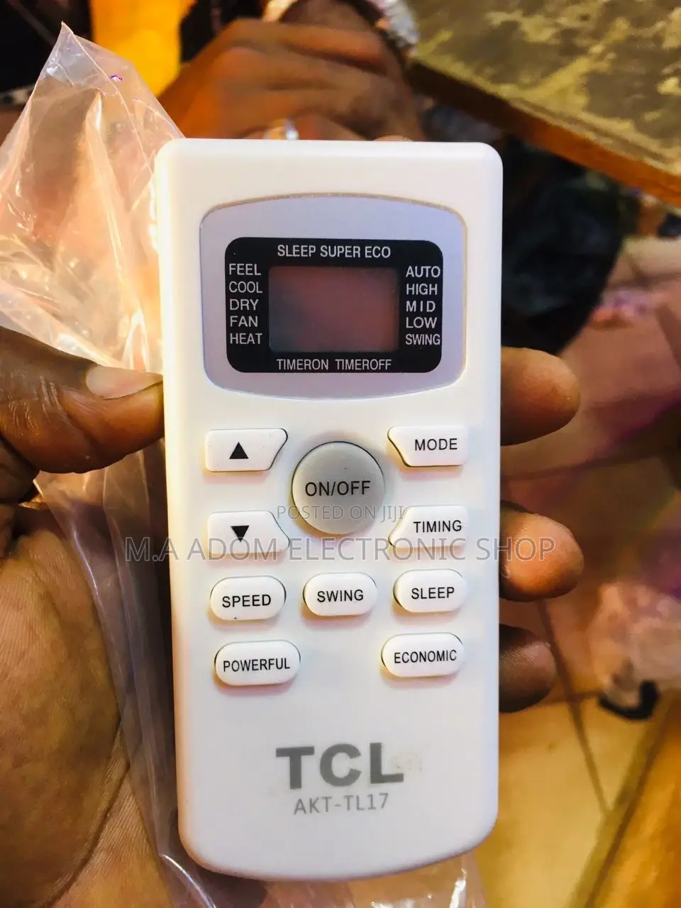 Cool Comfort at Your Command: TCL AC Remote