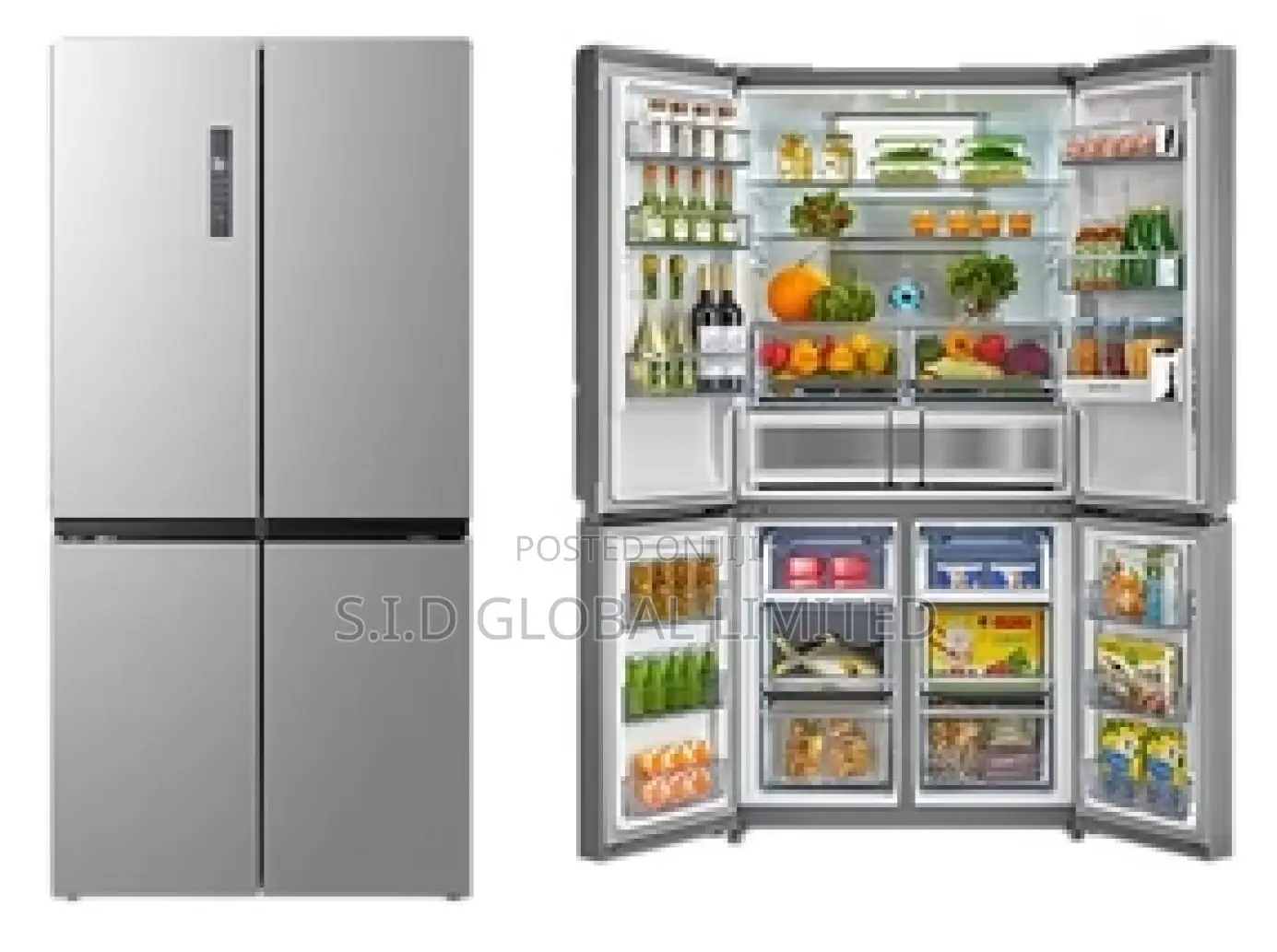The Smart Way to MIDEA-474-LTR- 4-Doors-French-Door
